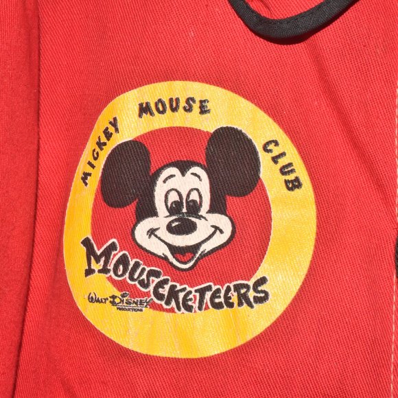 Vintage 1960 Mickey Mouse CLUB Mouseketeers Walt Disney Shirt - Picture 2 of 5